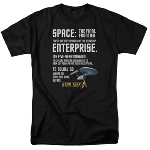 Star Trek TOS "Intro" T-Shirt oder ärmelloses Tank - bis 6X - Bild 1 von 8