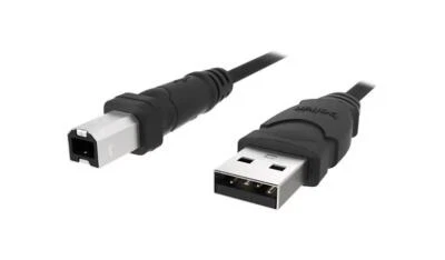 Belkin F3U133B16 16FT USB-A to USB-B High-Speed 2.0 Standard Data BLACK Cable - Image 1 of 2