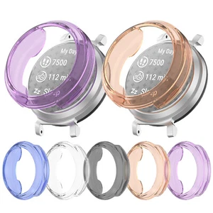 Pour Garmin Lily2 Boîtier de Montre Demi-Coque TPU Protection d'écran Housse Skin Bumper - Photo 1 sur 18