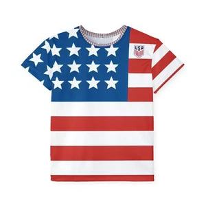 Kinder Fußball Trikot, Team USA Fußball Trikot für Jugend Sport Fans, Kinder - Bild 1 von 17