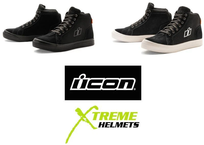 ICON Carga CE Botas Cuero Zapatos de Montar Resistentes al Tobillo Inserto Tallas 7-14 Foto 1 de 2