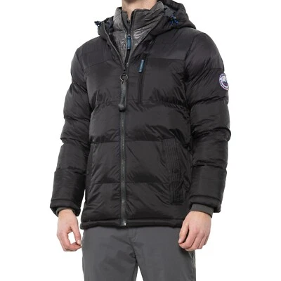 Hawke & Co. Puffer Bib Hooded MENS Jacket Warm Insulated NWT MSRP $195 3 Colors - Image 1 of 4