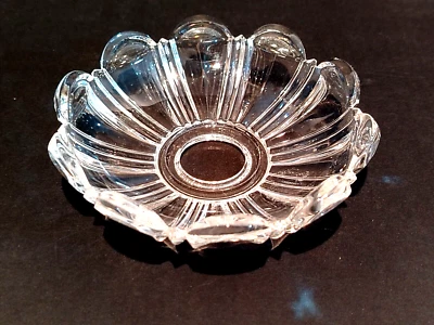 BOBECHE IN CRISTALLO, TRASPARENTE, Ø 100 mm,  FORO Ø 20 mm, PER LAMPADARI - Immagine 1 di 4