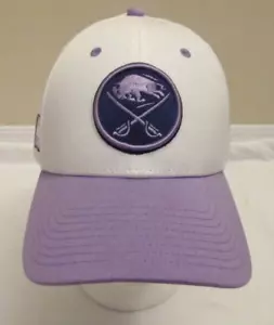 Buffalo Sabres White Purple Fanatics Snapback Hat Adjustable - Picture 1 of 5