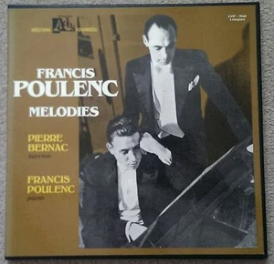 Melodies (Pierre Bernac) : Frances Poulenc - Picture 1 of 1