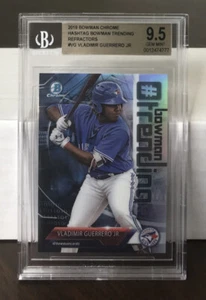 Bowman 2018 cromado Vladimir Guerrero Jr # hashtag tendencia BGS 9,5 novato radiocontrol  - Imagen 1 de 3