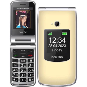 Bea-fon SL605 2G GSM Champagne Silver Single-Sim Factory Unlocked GSM NEW - Picture 1 of 4