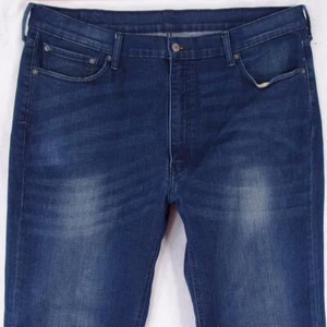 Hombres Levi's 541 Athletic Tapered 18181 Regular Elástico Azul Jeans W40 L36 - Imagen 1 de 8