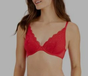 Inc International Concepts Apex Lace Bra Red - Picture 1 of 3