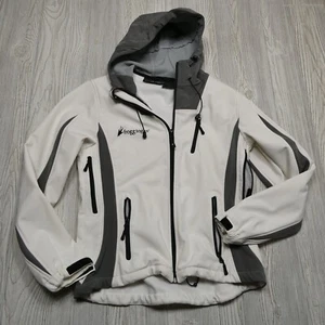 Frogg Toggs Jacket Womens Medium White Willow Creek Softshell Fleece Coat - Picture 1 of 14