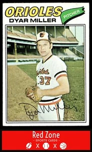1977 Topps - #77 Dyar Miller EX - Picture 1 of 2