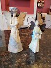 2x - A Mother's Love Elements Angel Baby Figurine 82005 & Mother / Daughter 
