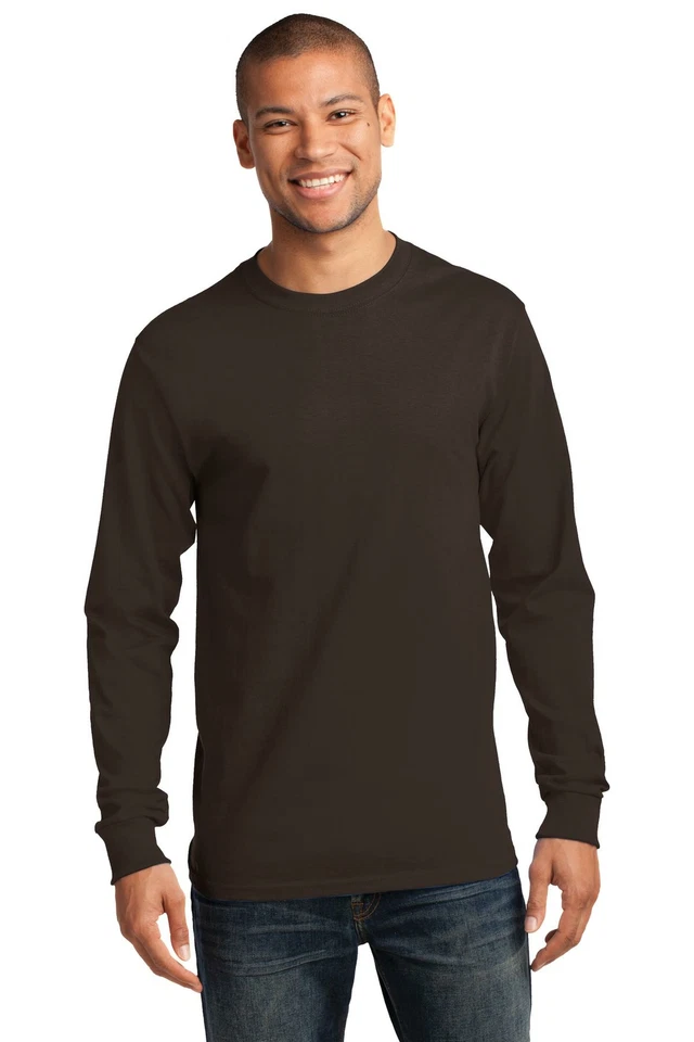 PC61LS Port & Company - Long Sleeve Essential Tee - Image 1 of 1