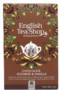 English Tea Shop - Chocolate, Rooibos & Vanilla - 20 Tea Bag Sachets, 40 g - Picture 1 of 1