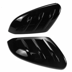 For Honda Civic 2x Rear View Side Mirror Cap Covers Glossy Black Style 2016-2020 - Picture 1 of 6