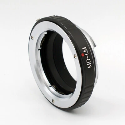 MD-LM Adapter For Minolta MD MC Lens to Leica M Mount M9 M8 M7 M6 M5 Camera - Image 1 of 3