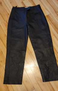 NWT bagatelle leather pants 26.25 inseam lined - Picture 1 of 5