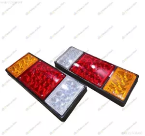 FREE SHIPPING 36 LED 24V Rear Tail Light Fit Isuzu Elf Truck NPR NKR NHR 84 - Picture 1 of 9