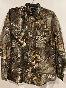 Browning Realtree Xtra Camo Button Up Long Sleeve Size Medium - Picture 1 of 7