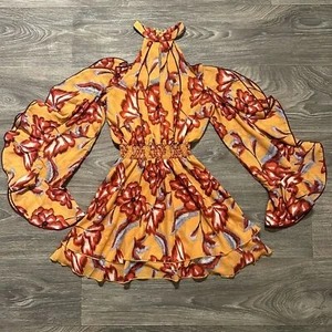 House of Harlow 1960 x REVOLVE Harmony Dress Size XS Reims Floral Boho - Picture 1 of 10