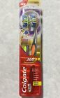 Colgate 360 Toothbrush Whole Mouth Clean 4 Zone Removes Bacteria 2 in Pack Soft