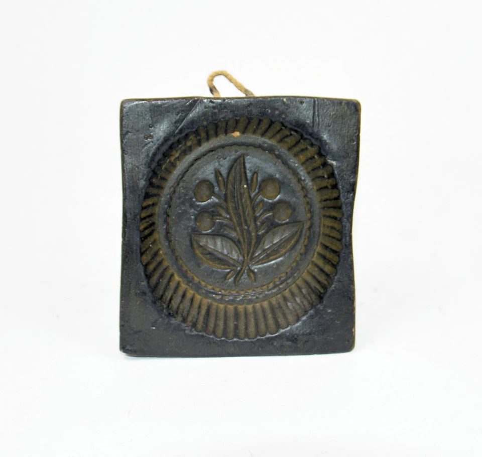 Altes Wachsbild Wachs Model -  Blatt Ornamente 14 - Bild 1 von 1