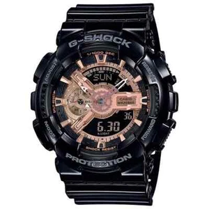 CASIO G-SHOCK GA110MMC-1A DUO BLK/ROSE S/WATCH ALARM 200M RRP $299 - Picture 1 of 3