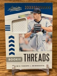 LEWIS THORPE 2020 Absolute Baseball Rookie Threads TWINS Rookie RELIC RT-LT - Picture 1 of 2