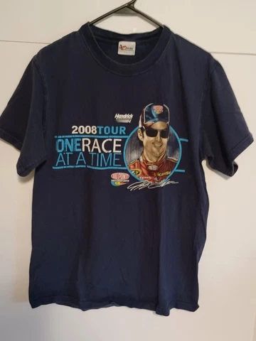 Jeff Gordon #24 2008 Tour Chase Authentics Dupont  Racing NASCAR T-Shirt Size-M Cover