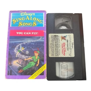 Disneys Sing Along Songs - Peter Pan: You Can Fly (VHS, 1993) - Picture 1 of 2