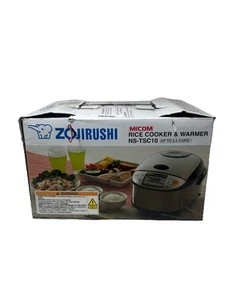 Zojirushi Micom NS-TSC10 Reiskocher und Wärmer - Edelstahl - Bild 1 von 11
