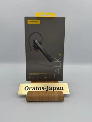 Jabra Talk 45 Mono Bluetooth Headset Silver Wireless Hands-Free Earphone Mic - Image 1 of 4