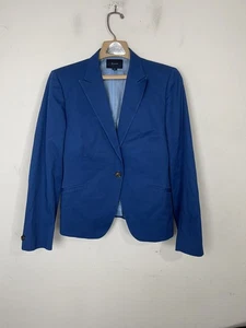 Chaqueta Blazer Façonnable Mujer 12 Azul Preppy Carrera Oficina Atemporal Clásica - Imagen 1 de 11