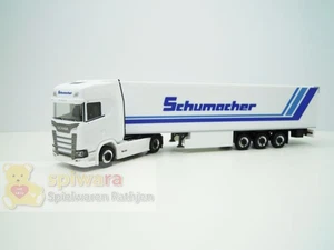 Herpa 311670 Scania CS 20 HD semirimorchio con borsa frigo "Schumacher" - Foto 1 di 1
