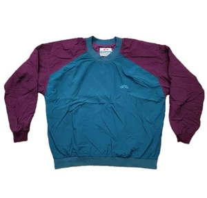 Vintage Headwind Sun Mountain Sports Golf Pullover Jacket Windbreaker Mens Large - Picture 1 of 10