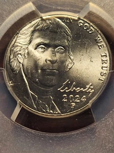 2024 P Jefferson Nickel, PCGS MS 66 FS, Philadelphia inv08 g158r - Picture 1 of 6