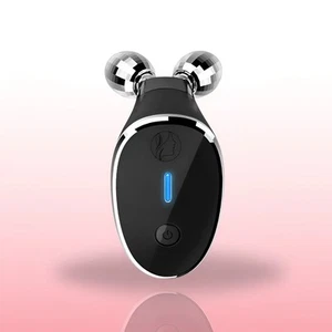 Rodillo masajeador facial de microcorriente - Herramienta de estiramiento y rejuvenecimiento de la piel - Imagen 1 de 6