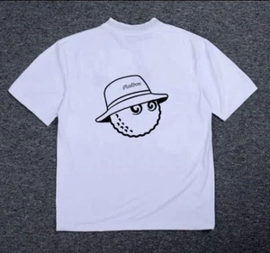 MALBON GOLF Golf Wear t-shirt Sizes L White Speed Dry From Japan - Picture 1 of 2