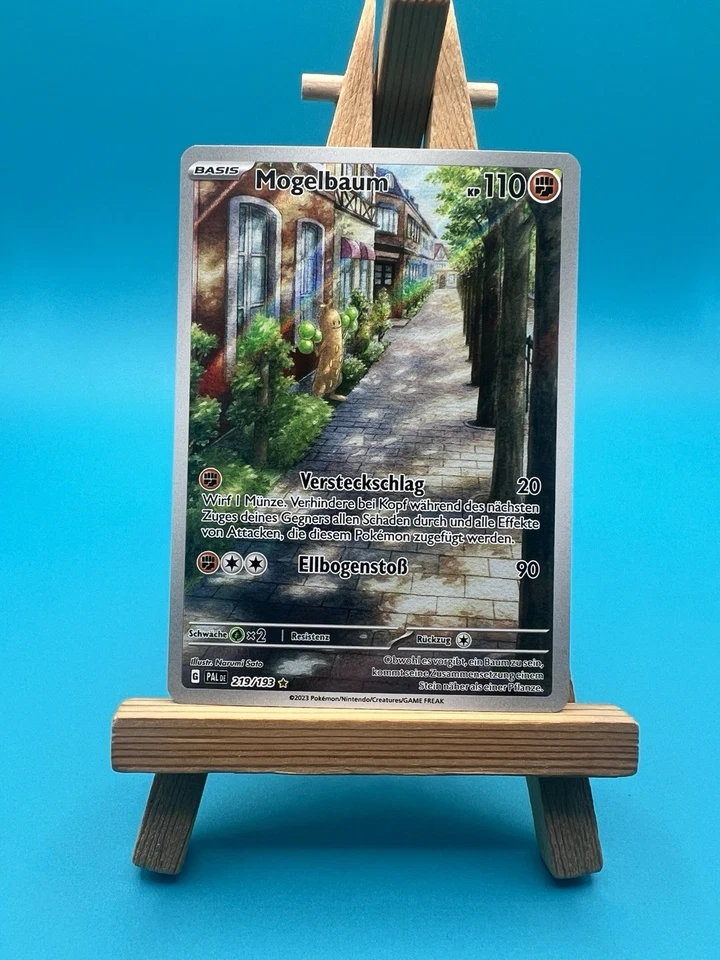 Pokemon Mogelbaum Art Rare | Deutsch 219/193 Entwicklungen in Paldea | Near Mint - Bild 1 von 1