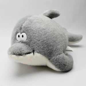 1987 Fundamental Too Squeezems DOLPHIN - Squeaking Plush Animal 15" - Works - Picture 1 of 5