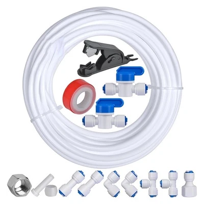 32.8ft Refrigerator Water Line Kit ,1/4inch OD Water Line Kit for Fridge9232 - Bild 1 von 4