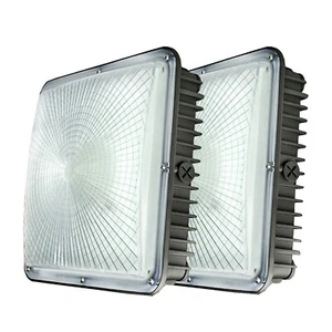 2Pack 70W LED Canopy Light Gas Station 8400 LM IP65 Waterproof 5500K Daylight - Picture 1 of 6