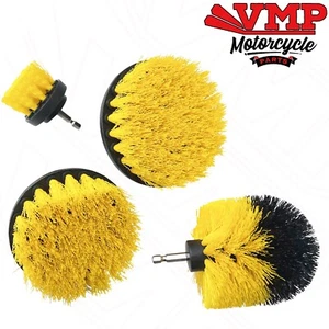 4PCS Drill Brush Electric Attachment Motorcycle Wheel Cleaning Kit - Picture 1 of 6