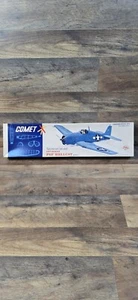 COMET Grumman F6F Hellcat NEW FLYING BALSA WOOD AIRPLANE MODEL 3503 Open Box - Picture 1 of 8
