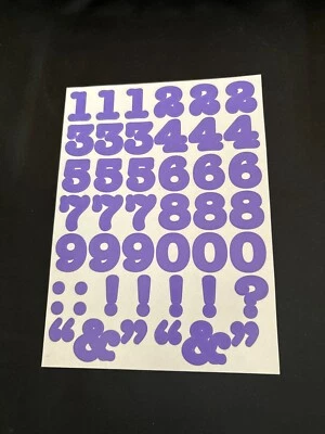 Creative Memories ABC/123 pegatinas número alfabeto álbum de recortes letras artesanales Foto 1 de 4