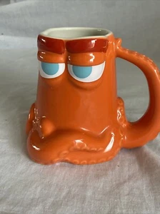 Hank The Octopus 16oz Orange 3D Coffee Cup Mug Disney Pixar Finding Dory Nemo - Picture 1 of 7