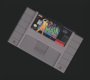 Nintendo SNES THE MASK Video Game Cartridge::Tested - Picture 1 of 3