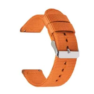 18mm 20mm 22mm 24mm Nylon Canvas Quick Release Watch Band For Samsung & More - Picture 1 of 38