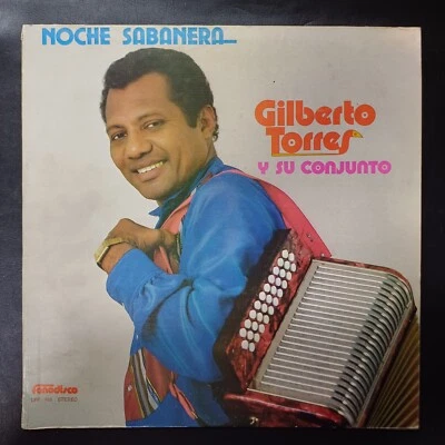 Gilberto Torres Y Su Conjunto ‎– Noche Sabanera - Latin,  Cumbia Vallenato, 1985 - Image 1 of 4