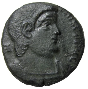 MAGNENTIUS. 350-353 d.C. BRONCE CENTENIONALIS. DOS VICTORIAS REVERSO. - Imagen 1 de 3